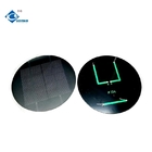 1.8W Semi-Flexible Solar Panels ZW-Dia154-PET Portable Solar Energy Systems Charger 5V Circular Solar Panel